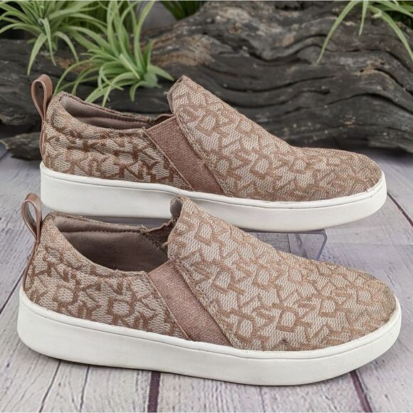 DKNY Cam Gore Logo Print Slip-On Sneaker - Picture 3 of 9